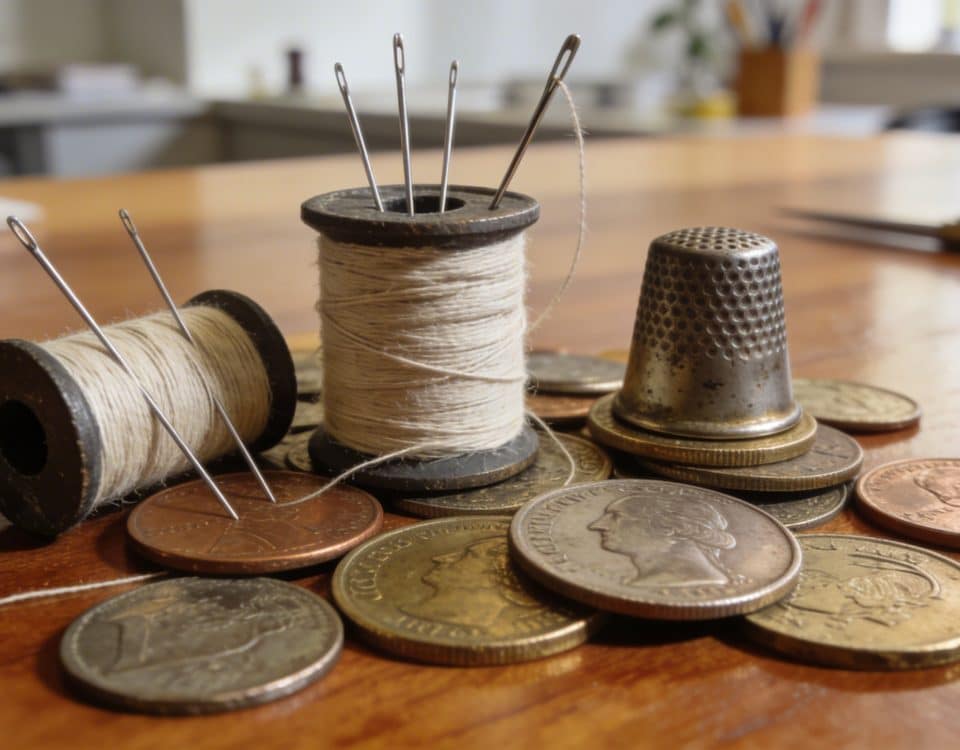 Ces vieilles pièces de monnaie qui traînent dans vos tiroirs sont en réalité des outils de couture