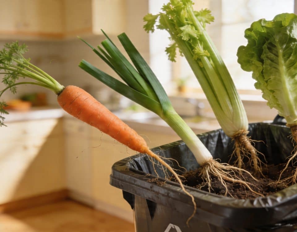 Ces 4 légumes qui repoussent à l'infini à partir d'un fond de poubelle de cuisine