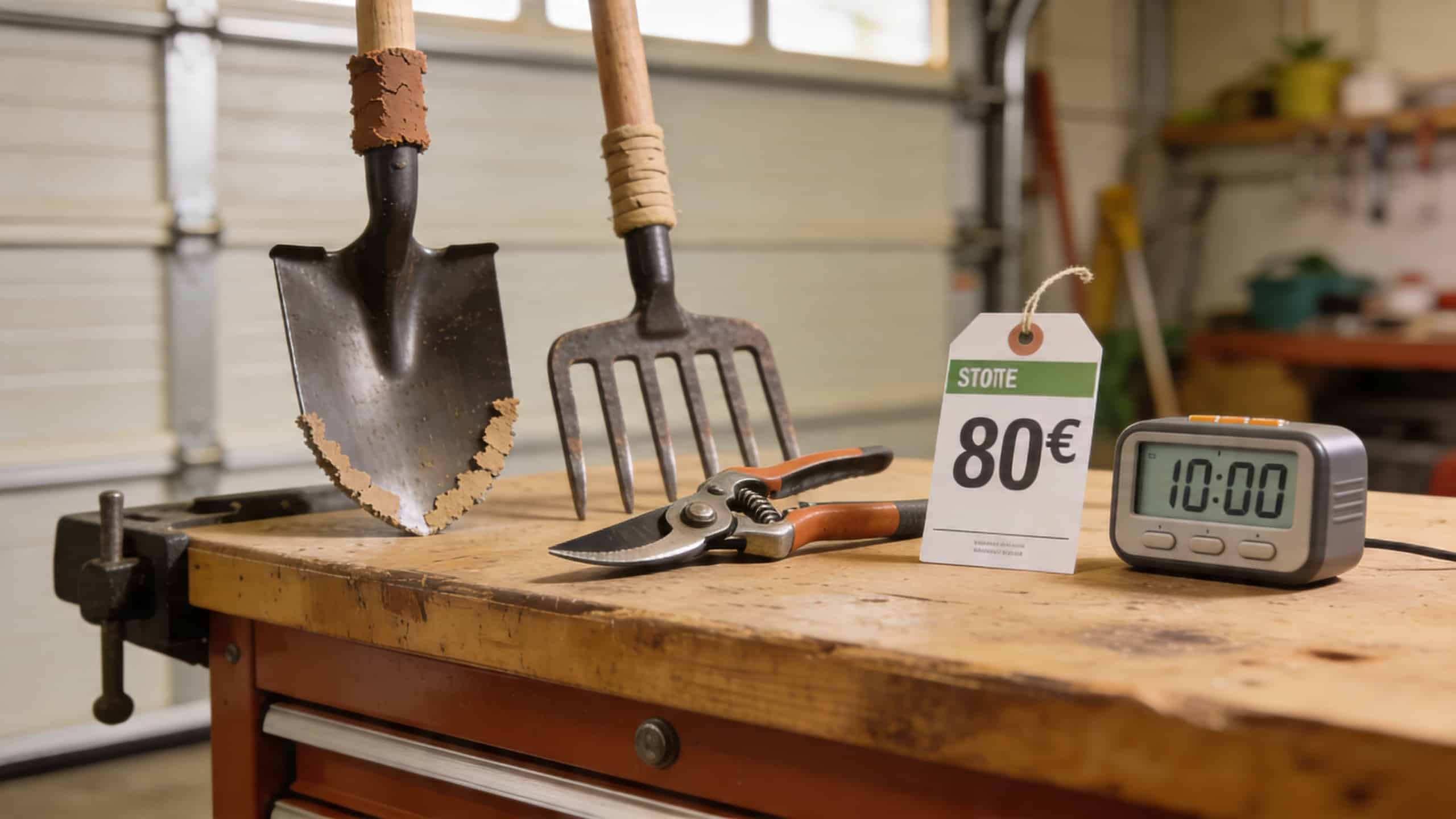 Ces outils de jardin vendus 80€ en magasin se fabriquent en 10 minutes avec ce qu'il y a dans le garage