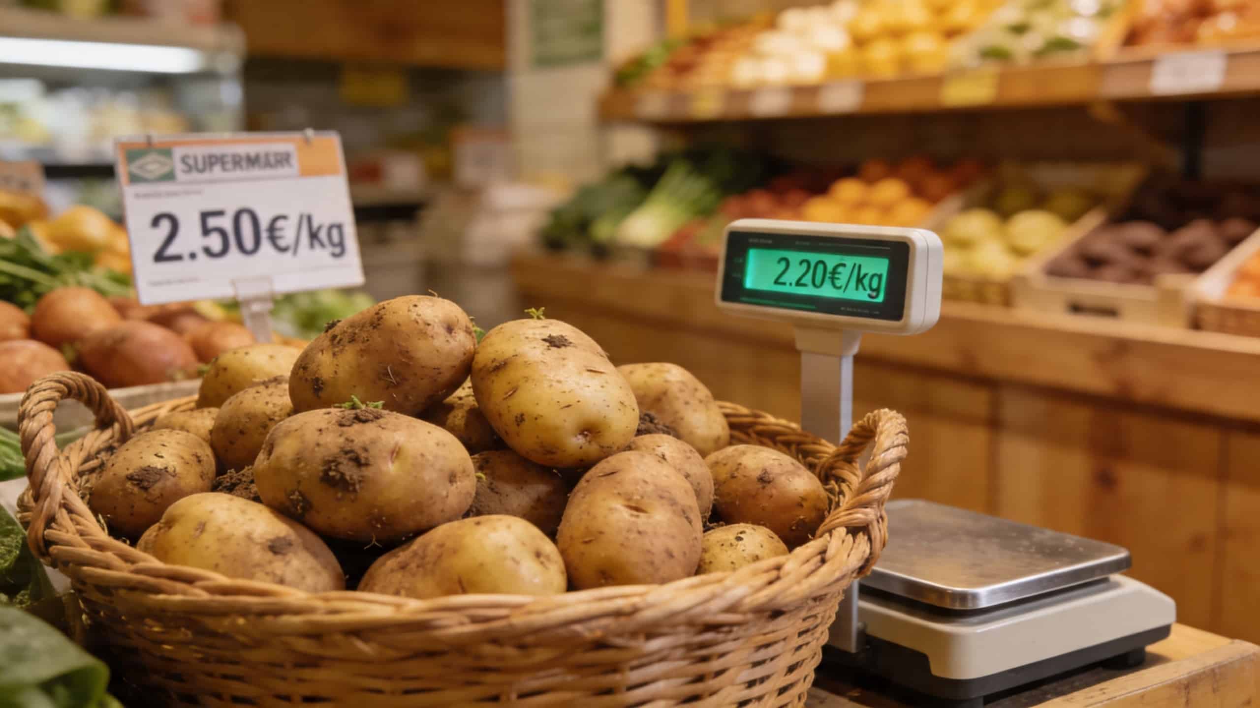 Pommes de terre du jardin, le calcul précis du prix au kilo face aux 2,50€ du supermarché