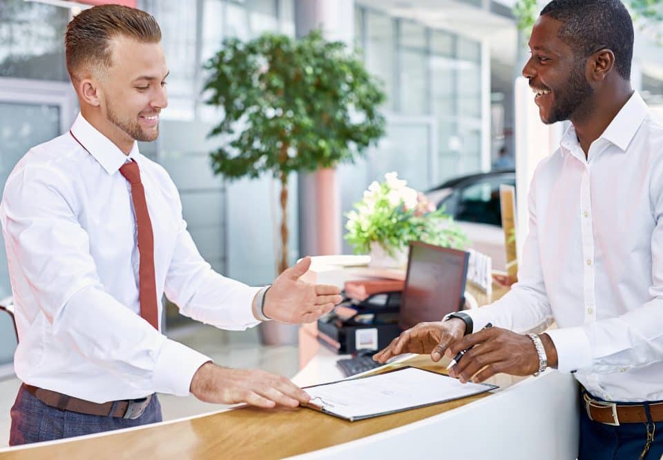 Banque d'accueil professionnelle