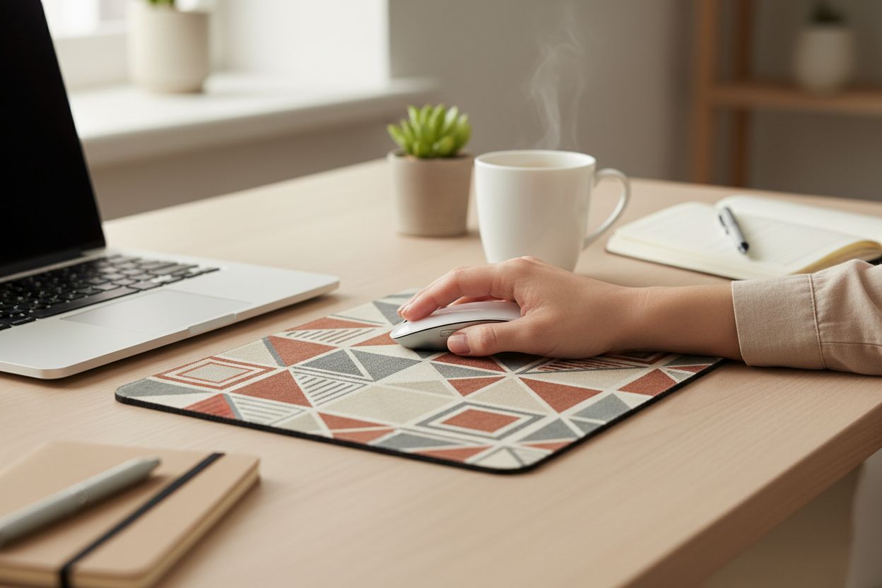 Les tapis de souris personnalisés et le télétravail