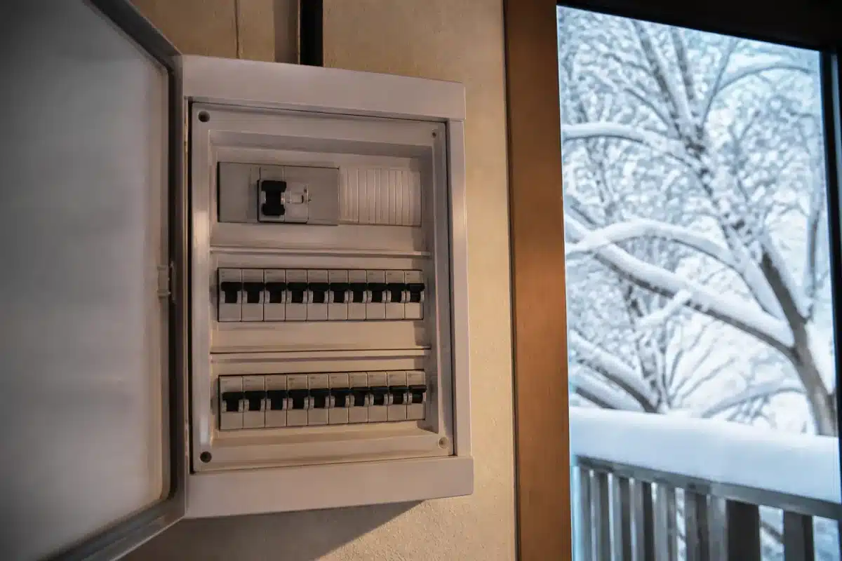 Compteur electrique avec disjoncteur pendant mois hiver