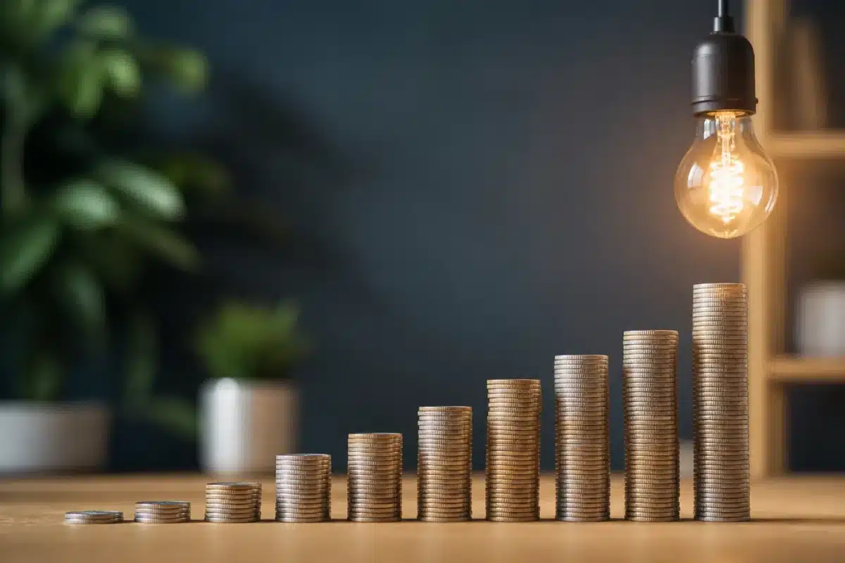 Graphique courbe prix energie septembre montrant hausse progressive
