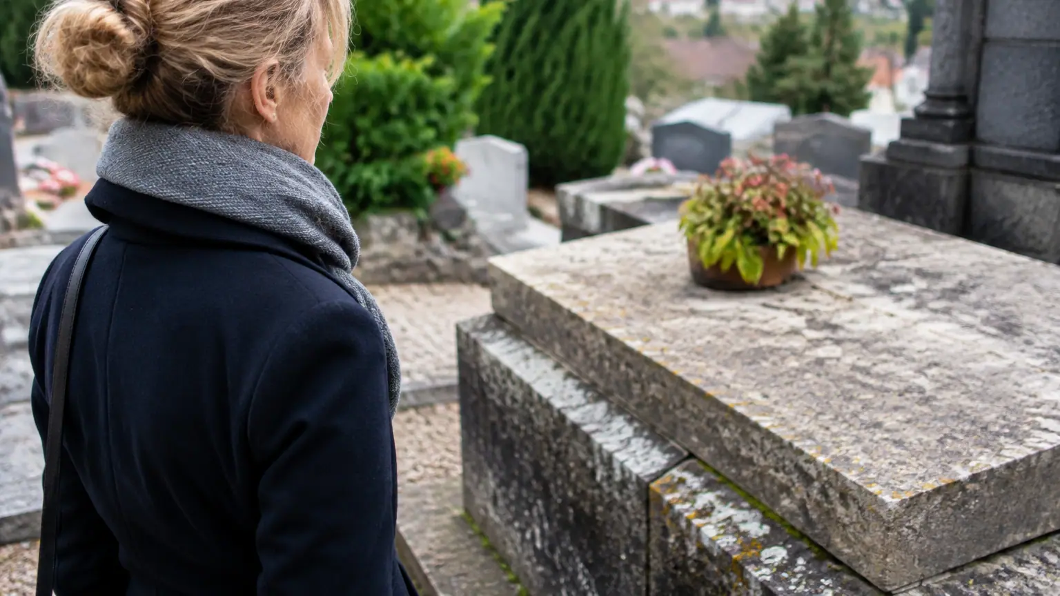 La concession de la tombe familiale est peut-être arrivée à échéance sans que personne ne s’en soit aperçu
